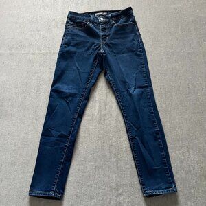 Levi's 311 Shaping Skinny Jeans Women 27 Blue Denim Pockets Stretch (27x28)